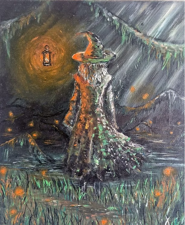 Reka&rsquo;s painting today